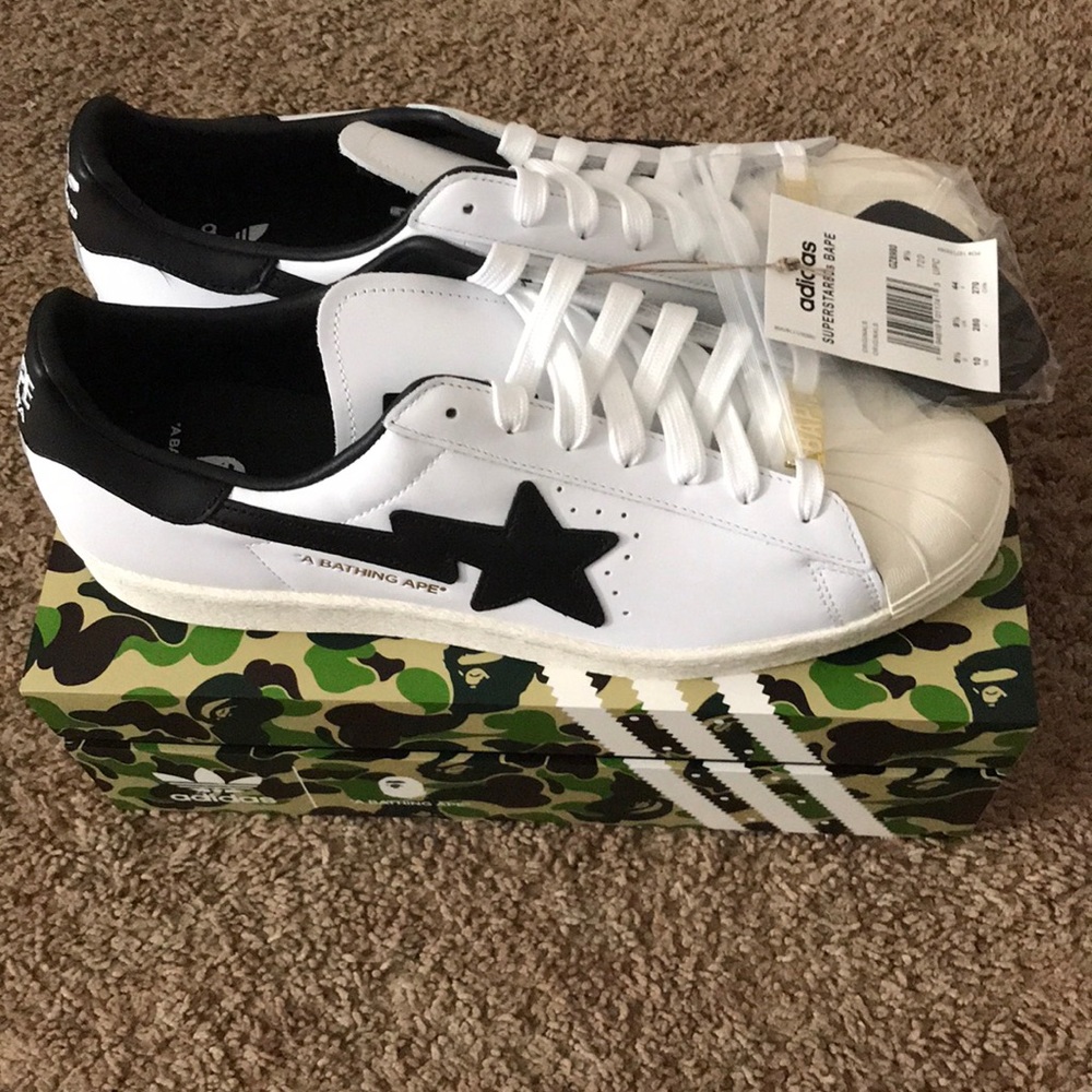 Adidas superstar x Bape